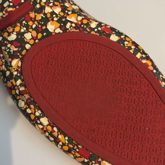 Rare Tory Burch Minnie Linosa Multicolor
Leather Travel Ballet Flat Size 10B - Picture 9 of 9